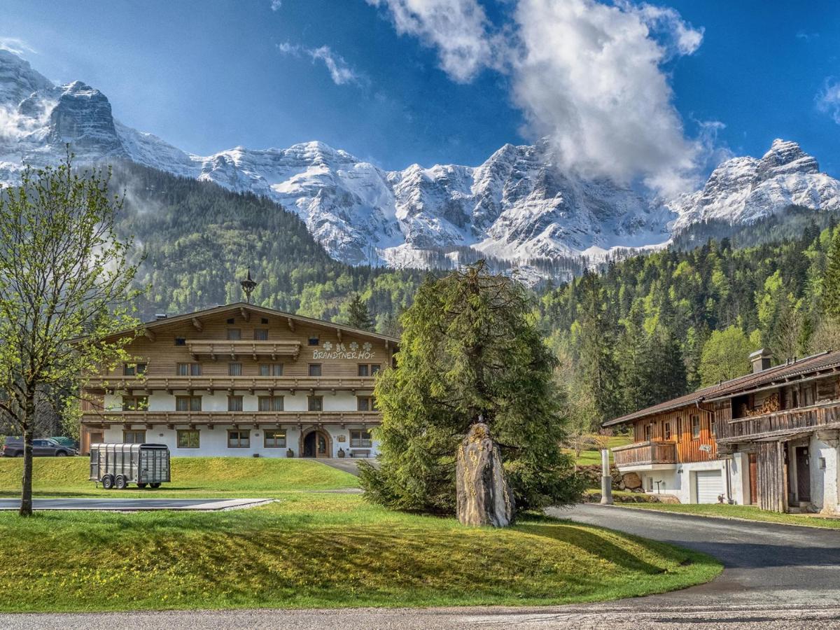 Aparthotel Brandtnerhof Betriebe Waidring Exterior foto
