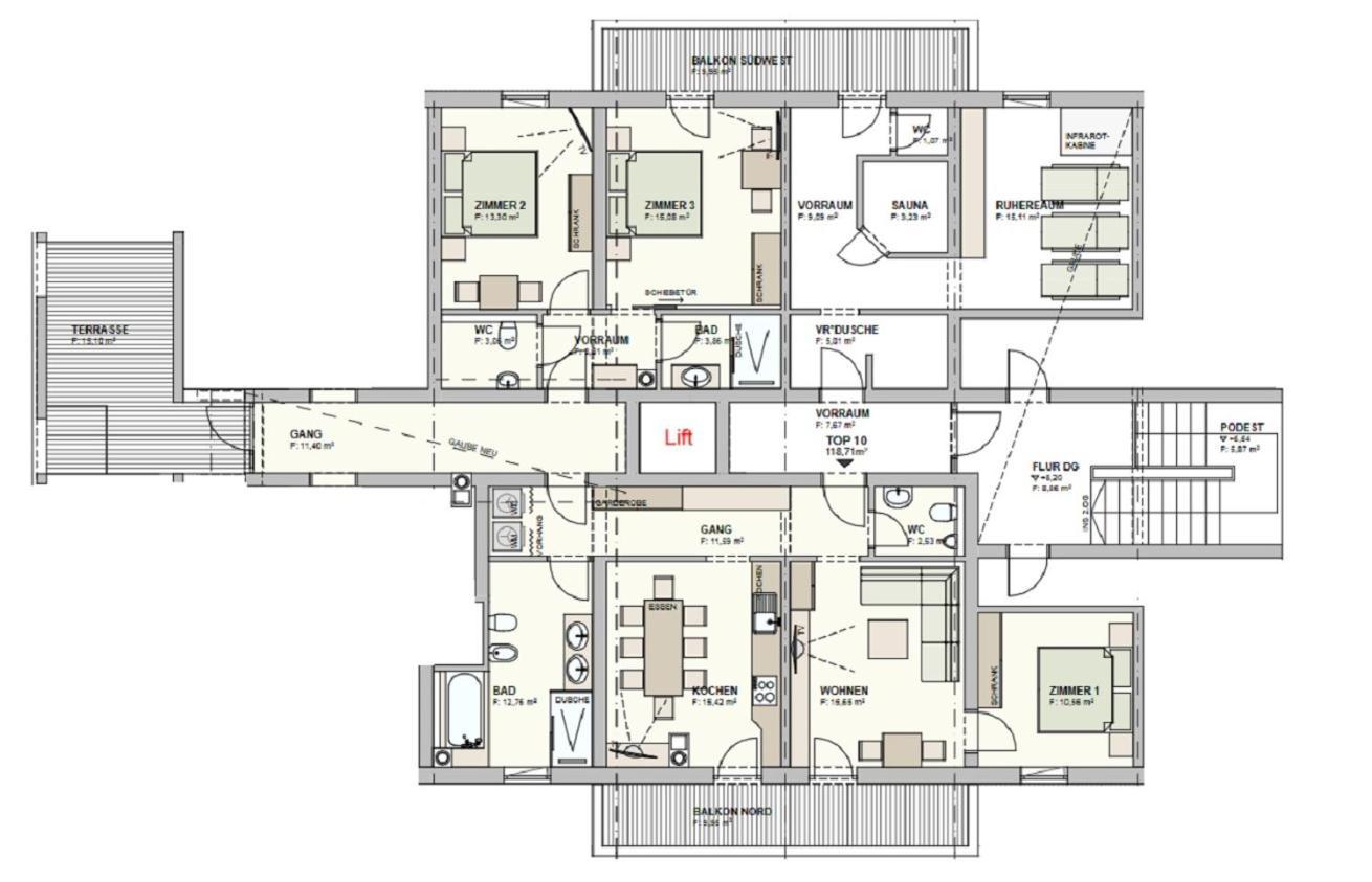 Aparthotel Brandtnerhof Betriebe Waidring Exterior foto